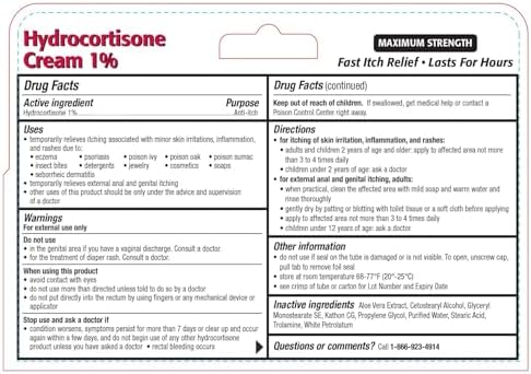 Maximum strength topical steroid cream for eczema and rash relief