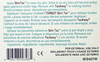 Hypoallergenic and latex-free adhesive barrier wipes for sensitive skin protection.