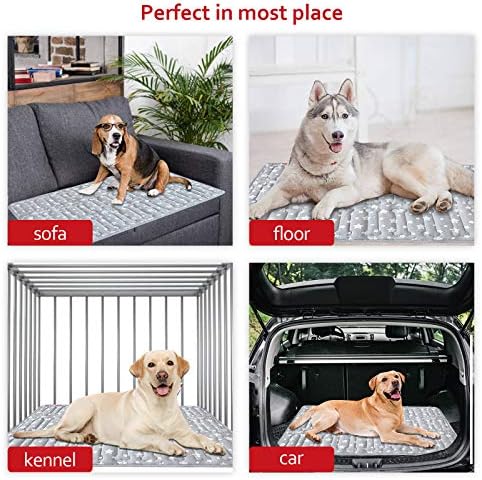 Large breed dog resting comfortably on the Moonsea pet mattress