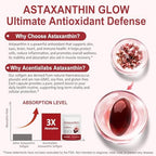 Vita-NuAge Nutrition Xaarty Astaxanthin 12mg softgel capsules closeup