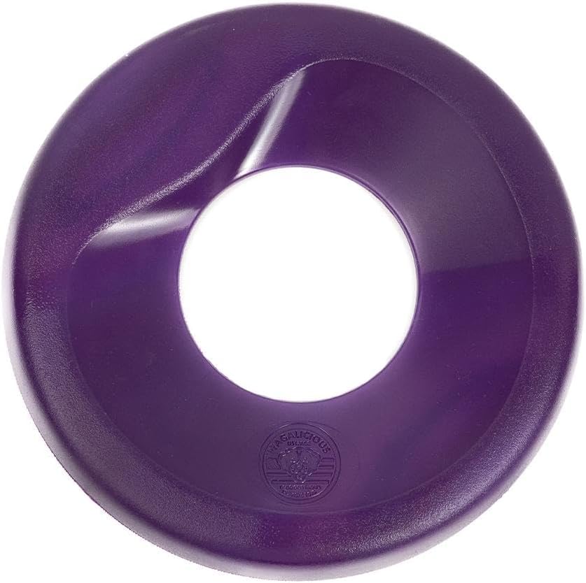 Wagalicious Airbound flying disc in grape color front view