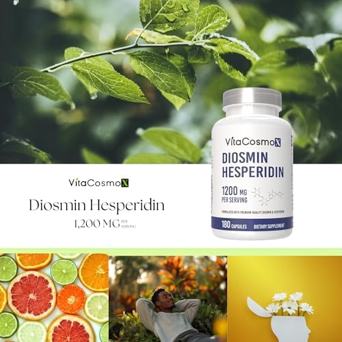 VitaCosmoX vascular health supplement container with capsule count display