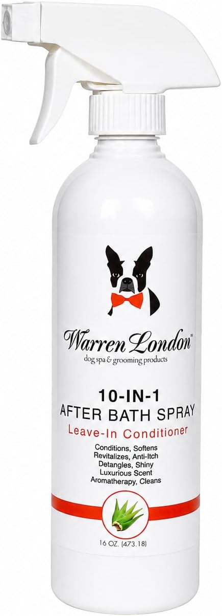Warren London 10-in-1 multi benefit pet spray for all dog coats
