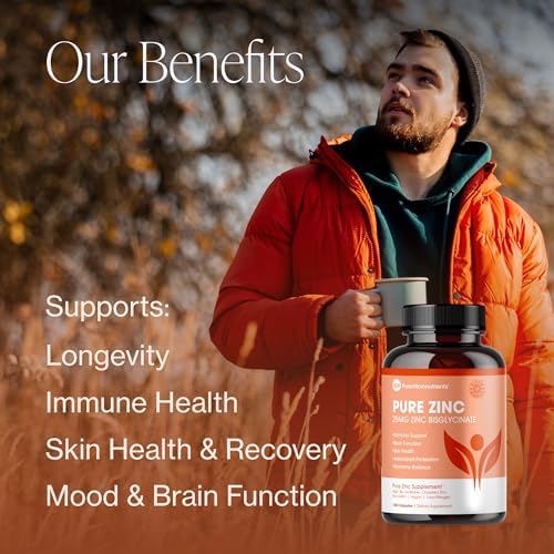 Pure Micronutrients daily mineral supplement showing product facts and 25 milligrams serving size