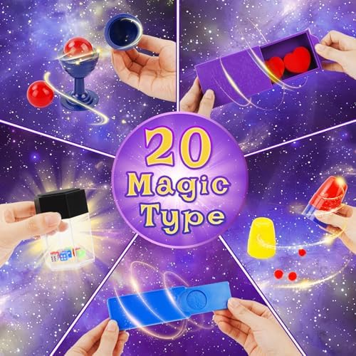 Assorted magic wand and tricks props for children