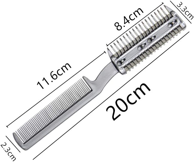 Yegering pet hair trimmer showing double-sided design