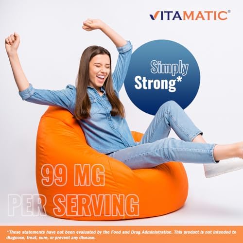 Authentic USA imported Vitamatic potassium 250 tablets packaging side view