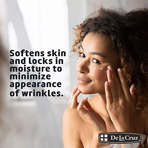 De La Cruz Vitamin E Cream ingredient and feature overview graphic