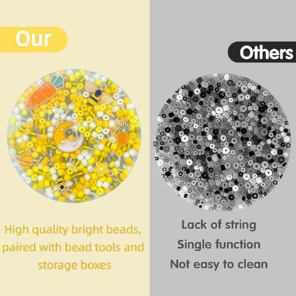 Bnrkmeb picky pad packaging with included clear bead storage case