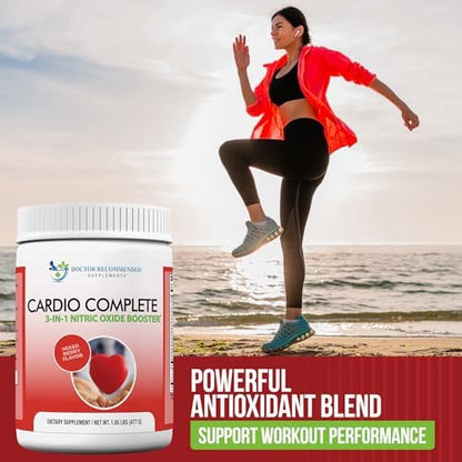Label details of Cardio Complete heart health supplement