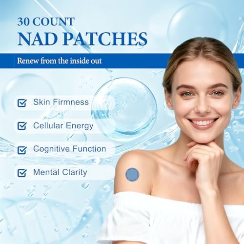 Close up of Chrxbei NAD+ transdermal wellness patch