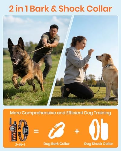 Dual waterproof dog receivers sitting together highlighting rugged external build