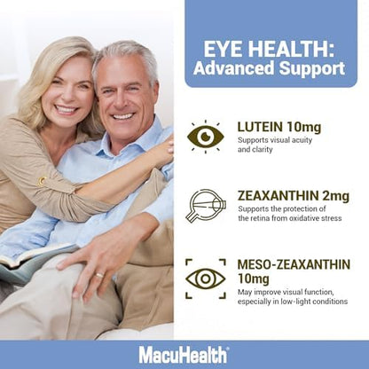 Macuhealth Plus+ eye vitamins ingredients list