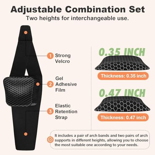Breathable elastic foot compression sleeve for flat feet support