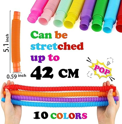 Siwarm flexible fidget pipes connected together to form creative shapes and letters for educational play