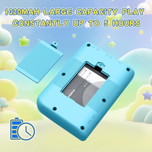 Side profile of Wdyqje handheld gaming device with power switch