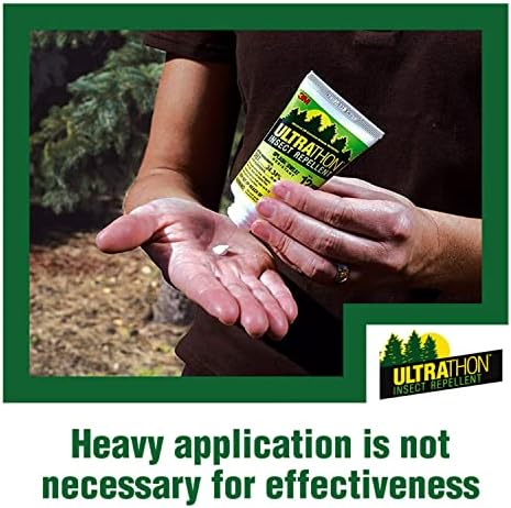 Splash and sweat resistant insect repellent cream product texture