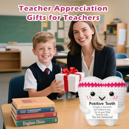 GwhyGifts crochet tooth gift for dental professionals and teachers