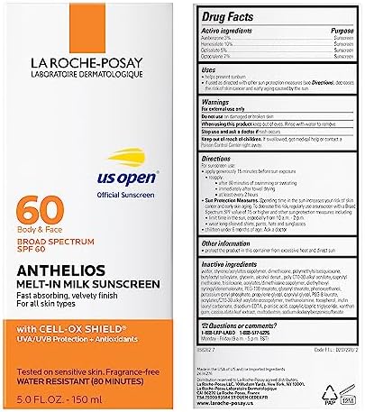 Fast absorbing sunscreen milk that leaves skin sleek and nourished