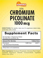 Sundance chromium picolinate high potency tablet capsule view