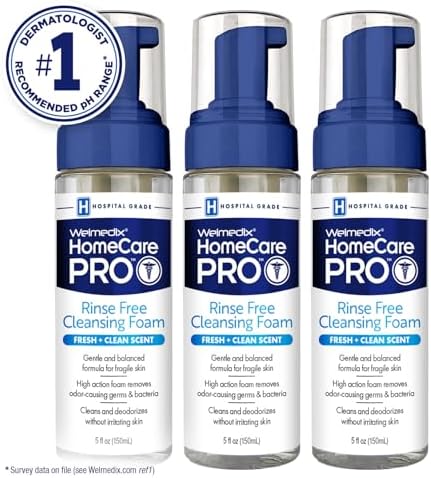 Welmedix 3 in 1 body wash shampoo and personal cleanser
