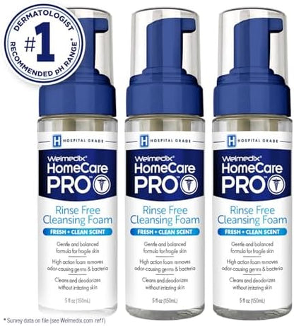 Welmedix 3 in 1 body wash shampoo and personal cleanser