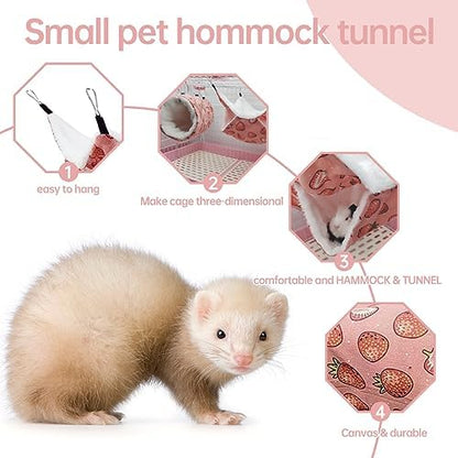 Durable machine washable guinea pig sleeping bed