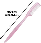 Close up of the fine teeth on the ZCJBCYGG small pet comb for rabbit shedding management.