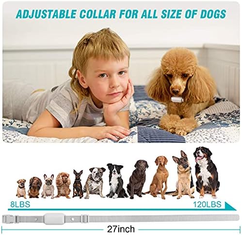 Bousnic waterproof collar for medium and large dogs