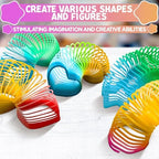 Twenty-five pack configuration of the DIMROM miniature stress relief spring toys