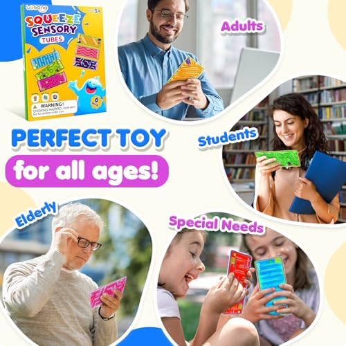 Full set of six Lesong sensory maze fidget toys in assorted colors
