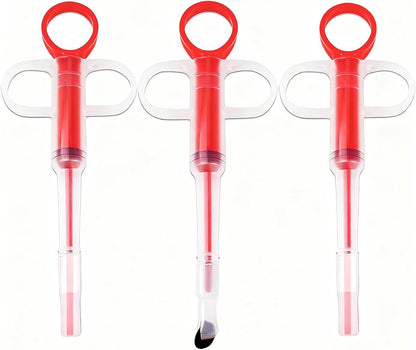 Naturahand pet medical feeding tool kit side view displaying compact size dimensions