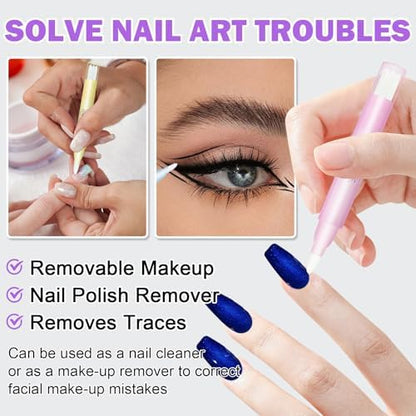 Colorful nail polish corrector pens for DIY nail art