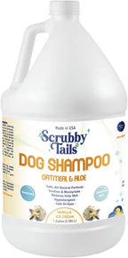 Organic Dog Shampoo - Puppy Oatmeal Shampoo for Itchy Skin Relief - Hypoallergenic for Sensitive Skin, for Dogs of All Ages, Deodorizes, Tearless, Made in USA, 16oz (Vanilla Ice Cream) - Image 13