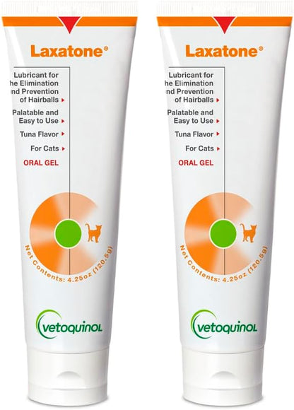 Vetoquinol Laxatone: Oral Hairball Lubricant Gel for Cats - Tuna-Flavored, 4.25oz - Image 9