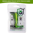 TickCheck pocket-sized travel kit inside a resealable plastic bag