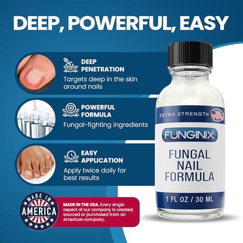 FUNGINIX Antifungal Nail Treatment packaging showing 10 percent undecylenic acid active ingredient
