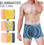 LYAART Magnetic Therapy Boxer Briefs available in black and grey