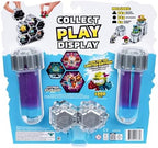 Back of the product packaging highlighting the hyper fusion lava and ice themes.