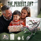 Dinosaur toy with soft safety claws on a play surface
