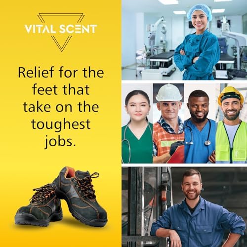 VitalScent FootFresh spray for cooling tired and achy feet in India.