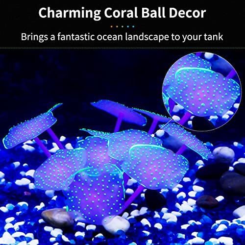 Uniclife silicone aquarium ornament suction cup base detail for secure mounting