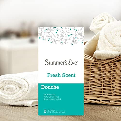 Imported Summer's Eve douche 4.5 fluid ounce twin pack