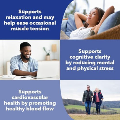 LifeSeasons Anxie T stress support capsules containing ashwagandha and kava.