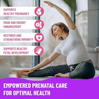 Mama's Select Prenatal vitamin label ingredients detail