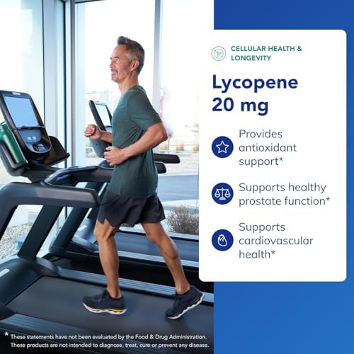 Pure Encapsulations Lycopene bottle nutritional facts panel
