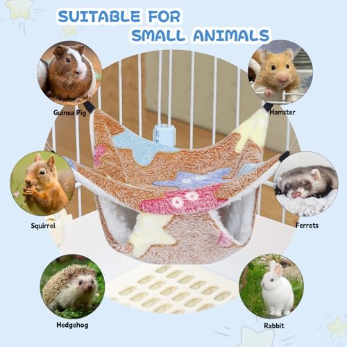 Side view showing double layer design for hamster and rat