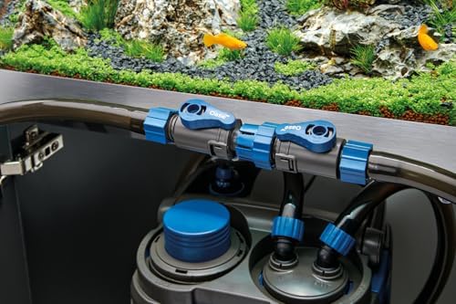 Oase authentic retail packaging for the model ninety one thousand five hundred and eighty three quick disconnect aquarium valve.