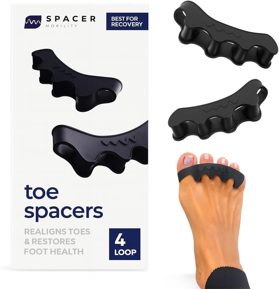 Spacer Mobility 4-Loop therapeutic toe spacer front view