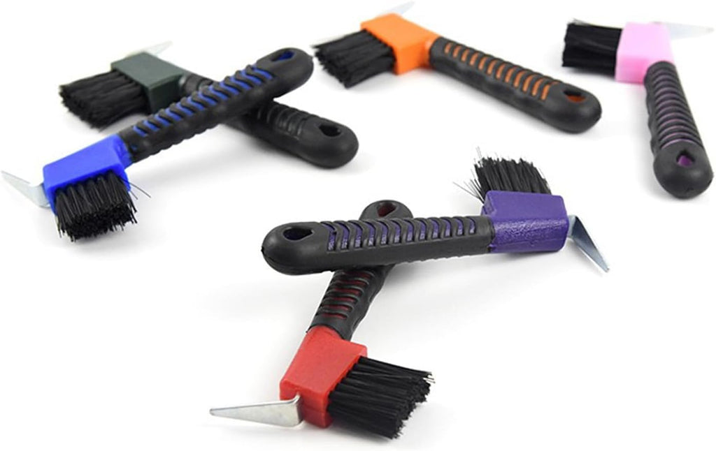 Equine stable accessories dual action horse hoof pick